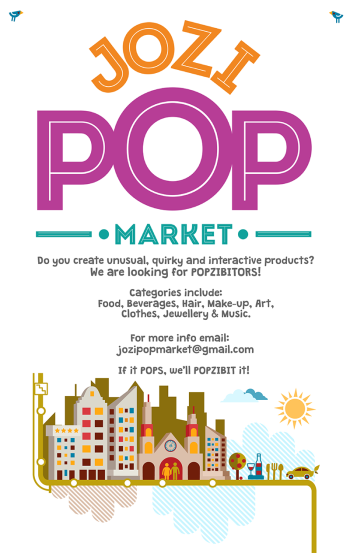 Jozi POP Market, Flyer 1